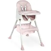 Ricokids Milo rosa barnstol med bord
