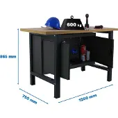 Simonwork (bancos De Trabajo) Bt6 Arbetsbänk 865x1200x750 Mm