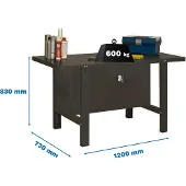 Simon Rack Simonwork (bancos De Trabajo) Bt6 Arbetsbänk 830x1200x730 Mm