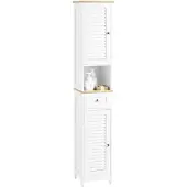 SoBuy Högskåp Badrum Hörnhylla 170 cm