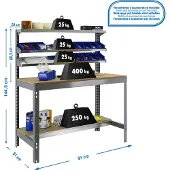 Simonwork (bancos De Trabajo) Bt1 Arbetsbänk 1445x910x610 Mm