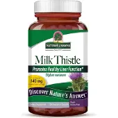 Natures Answer , Mariatistel, 140 mg, 120 vegetabiliska kapslar