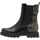 Tamaris Chelsea boots beige / svart