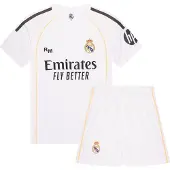 Real Madrid 25/26 Hemma Kortärmad Junior Set