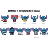 MONOGRAM Lilo & Stitch Serie 1 Sport 3d Pvc Väskklämmor Display