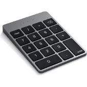 Satechi Slim Wireless Keypad Space Gray Numeriskt tangentbord Sladdlös Grå