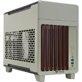 Thermaltake CA-11A-00SENN-WS Mini-Tower Datorchassi Grön (Matcha) Lämplig för AIO vattenkylning