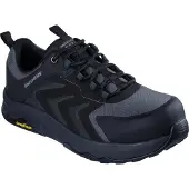 SKECHERS Workwear Speed-Flex Trekker Nylon Herr Svart Säkert Träningsskor