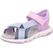 Superfit Sandal 'Pebbles' rökblå / duvblå / syrén / rosa