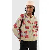 24COLOURS 41328 Strawberry Knitted Cardigan green, L