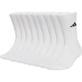 Adidas Essentials Cushioned Crew Strumpor 10-pack, storlek 40-42
