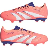 Adidas Predator League Fg/ag Coral Blaze - Orange/vit/beam Orange Barn, storlek 38