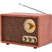 Adler Trådlös högtalare med Bluetooth och FM/AM-radio