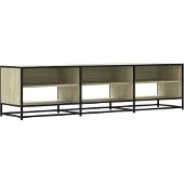 vidaXL Tv-bänk sonoma ek 180x40x46 cm konstruerat trä