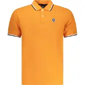North sails Arancione Bomull Herr Polo