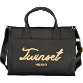 Twinset Nero Bomullsväska för kvinnor