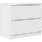 vidaXL TV-bänk vit 60x35x54 cm konstruerat trä