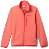 Columbia Essential Hike Grid Fleecejacka Med Dragkedja