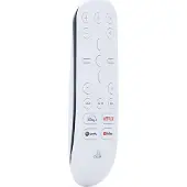 Sony Playstation Media Remote - Fjernstyrning - infraröd - vit - för Playstation 5
