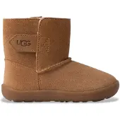 Ugg unisex för barn. 1157634T Keelan II Ankelkängor i brunt läder (26), Hud, Karta, Kardborreband, Casual, barnmode