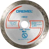Dremel DSM540 2615S540JB Diamantkapskiva 77 mm 1 st Kakel, Tegel, Marmor, Porslin, Keramik
