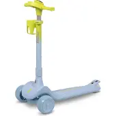 Toyz SATURA blå 3-hjuling sparkcykel