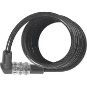 ABUS Spirallås - 3506C - 120 cm - Svart - - One Size - Säkerhetsutrustning