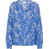 Cream Blus 'CRTiah' azur
