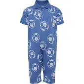 Hummel Sommardräkten - Holländska Blue m. Fotbollar - - 56 - Sommardräkt