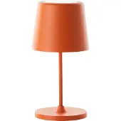 Brilliant Kaami LED-bordslampa, dimbar orange matt Kaami,, Gul / orange, Vardagsrum / matsal, Metall, Modern