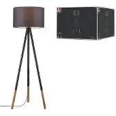 Paulmann Neordic Rurik 79633 Ståbelysning LED E27 20 W Grå, Trä