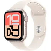 Apple Smartwatch MEHG4ZR/A - Vit, 1,78" Diameter, 44 mm