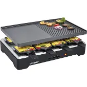 Cloer 6446 - Raclette/grill - 1.2 kW - svart
