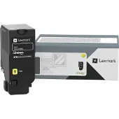 Lexmark 81C2XY0 gul toner extra hög kapacitet (original)