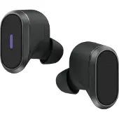 Logitech Zone True Wireless - True wireless-hörlurar med mikrofon - inuti örat - Bluetooth - aktiv brusradering - grafit