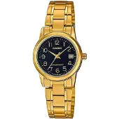 Casio LTP-V002G-1B Damklocka + ASK