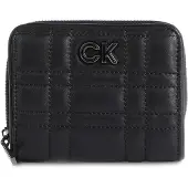 Calvin Klein Quiltad Plånbok Svart