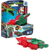 Transformers EarthSpark 1-steg Flip Changer SkullCruncher 4-tums Konvertering av robot actionfigur Interaktiva leksaker fr pojkar och flickor i