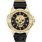 Philipp Plein Watches PWAAA0221 The Skull Herrklocka 44mm gyllene
