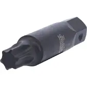 Ks Tools 450.0429 Kraft-bitsinsats för Torx-skruvar L=107mm, T80
