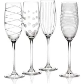 MIKASA Set Med 4 Champagneglas