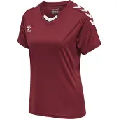 Hummel Matchtröja hmlCORE XK Poly - Bordeaux Dam, storlek Medium