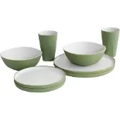 Outwell Gala 2 Person Dinner Set Shadow Green