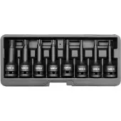 YATO Slaghylsa set YT-1068; 1/2''; 8 st.