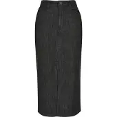 Urban Classics Kjol svart denim