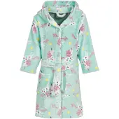 Playshoes Badkappa 'Einhorn' mint / lila / rosa / vit