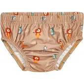 Playshoes Badbyxa ljusbrun / ljusrosa / knallröd