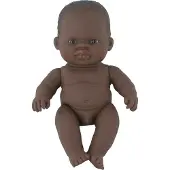 Miniland Afrikansk Babydocka 21 Cm