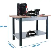Simonwork (bancos De Trabajo) Bt6 Pro Box Arbetsbänk 865x1200x750 Mm