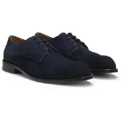 BOSS Derby shoes in soft suede